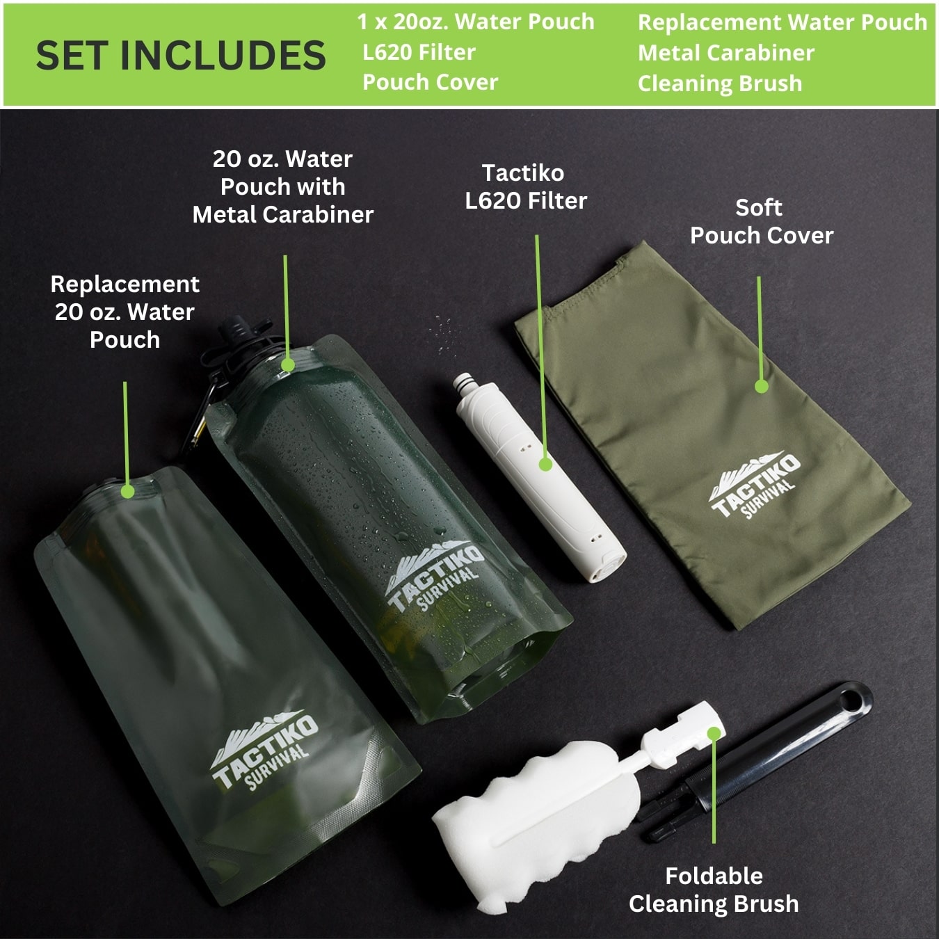 survival filter bottle